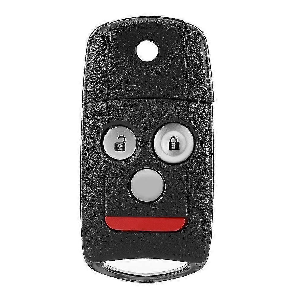3+1 Button Car Keyless Remote Flip Key Fob Case Cover Shell Fit for Acura TL