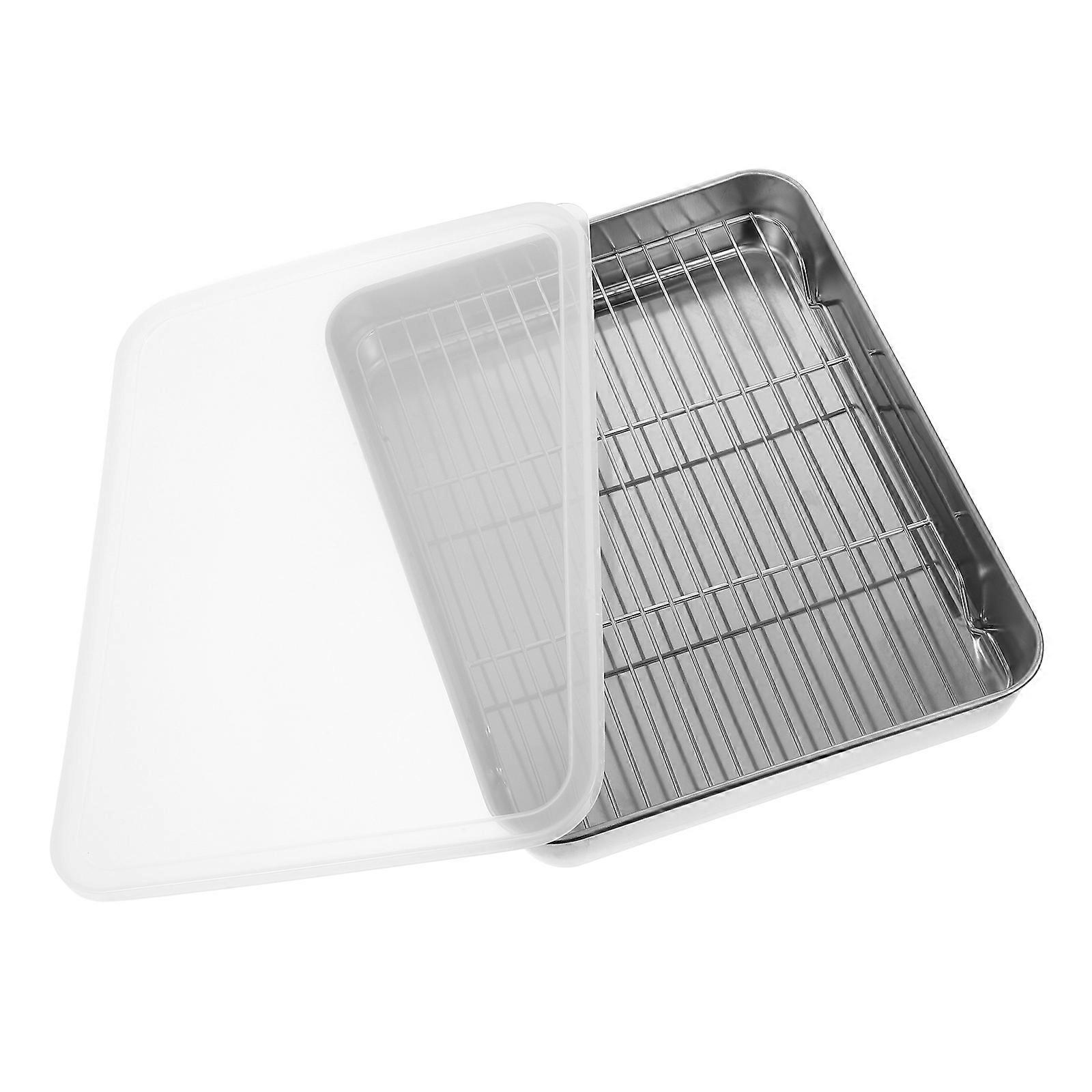 Roasting Pan Stainless Steel with Rack for Baking Use Material