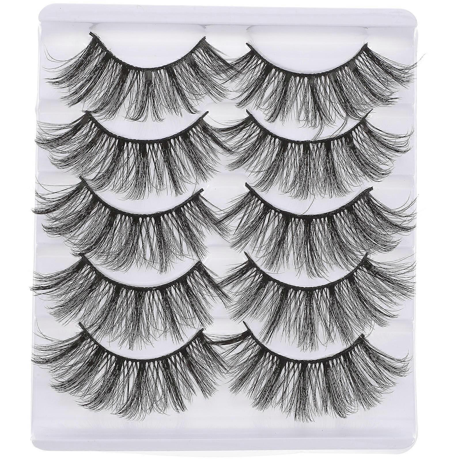Natural False Eyelash Extensions Concentrated for Decoration Use 1 Box