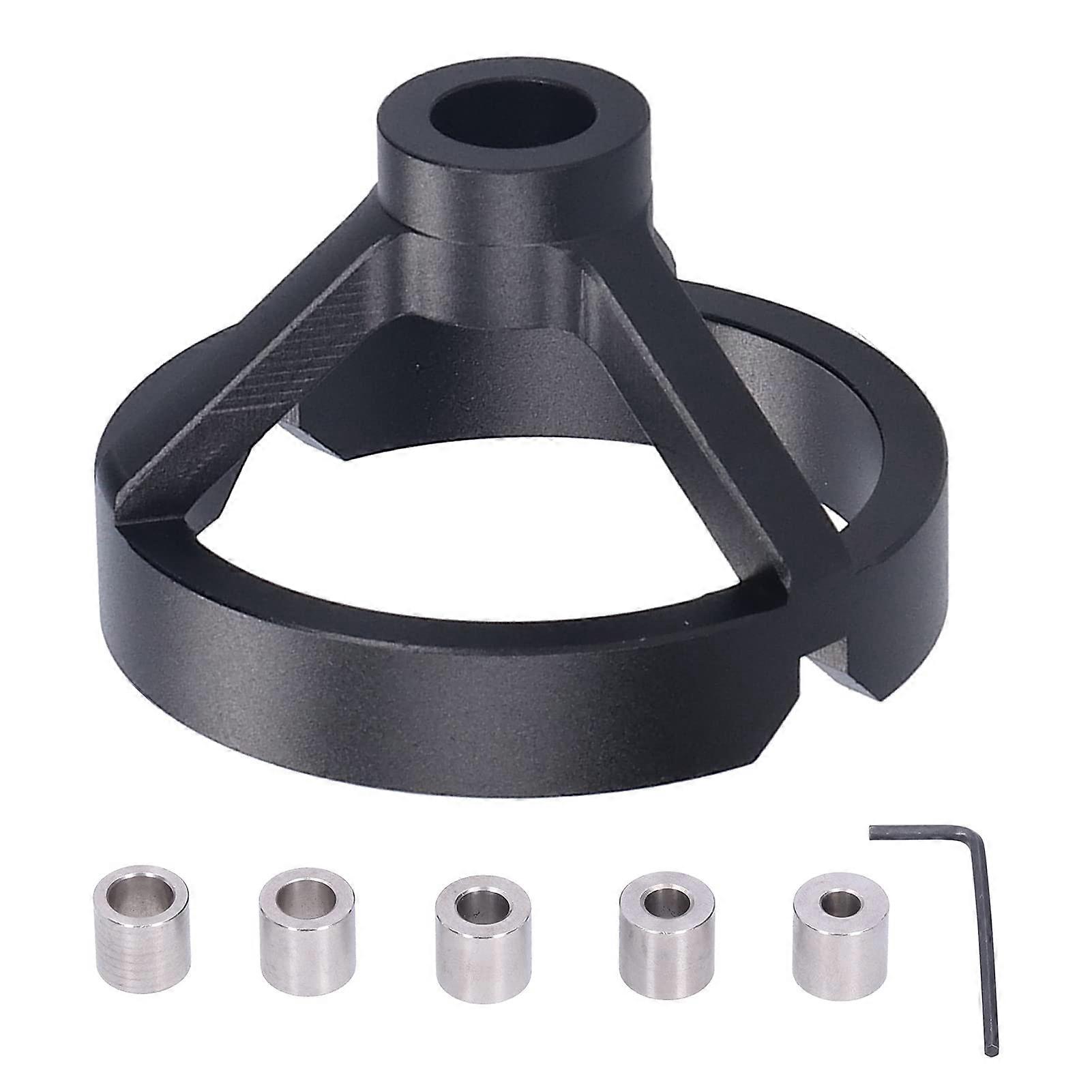 Aluminum Alloy Woodworking Drill Guide Doweling Jig with Precise Drilling Alignment for Joinery