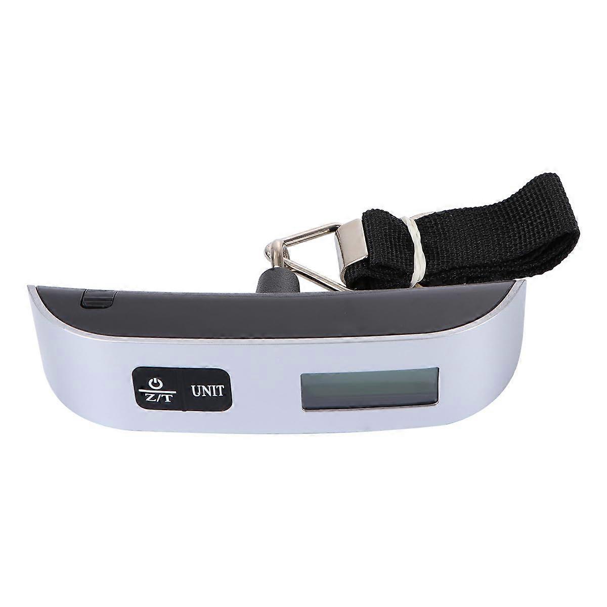 Digital Hanging Scale 50kg Accurate Portable Luggage Weight Tool with Strap and LCD Display