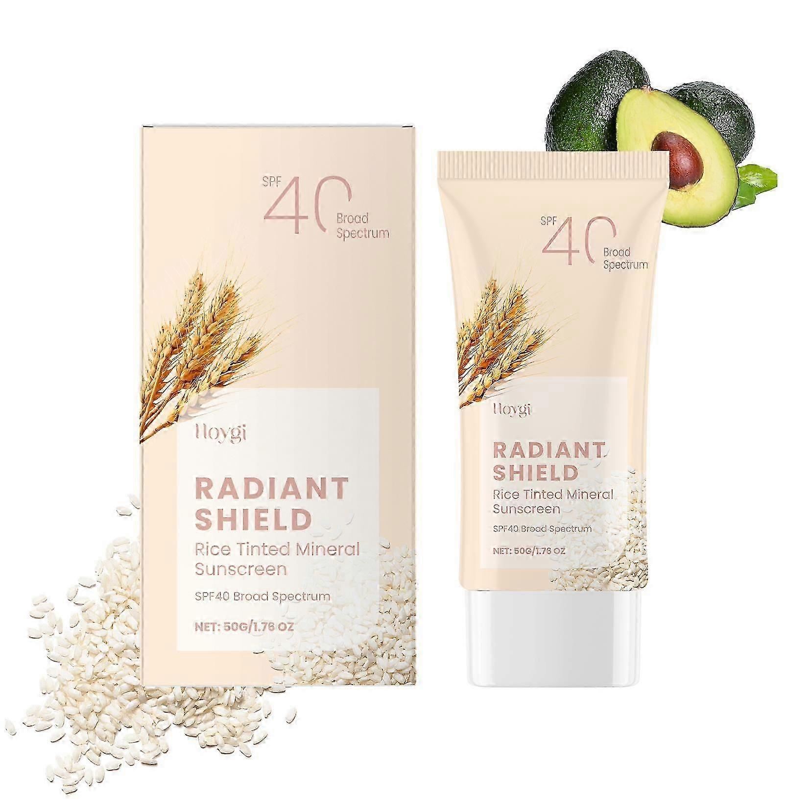 Gentle Moisturizing Sunscreen - Broad Spectrum UVA/UVB Protection, Lightweight & Non-Sticky, 50g