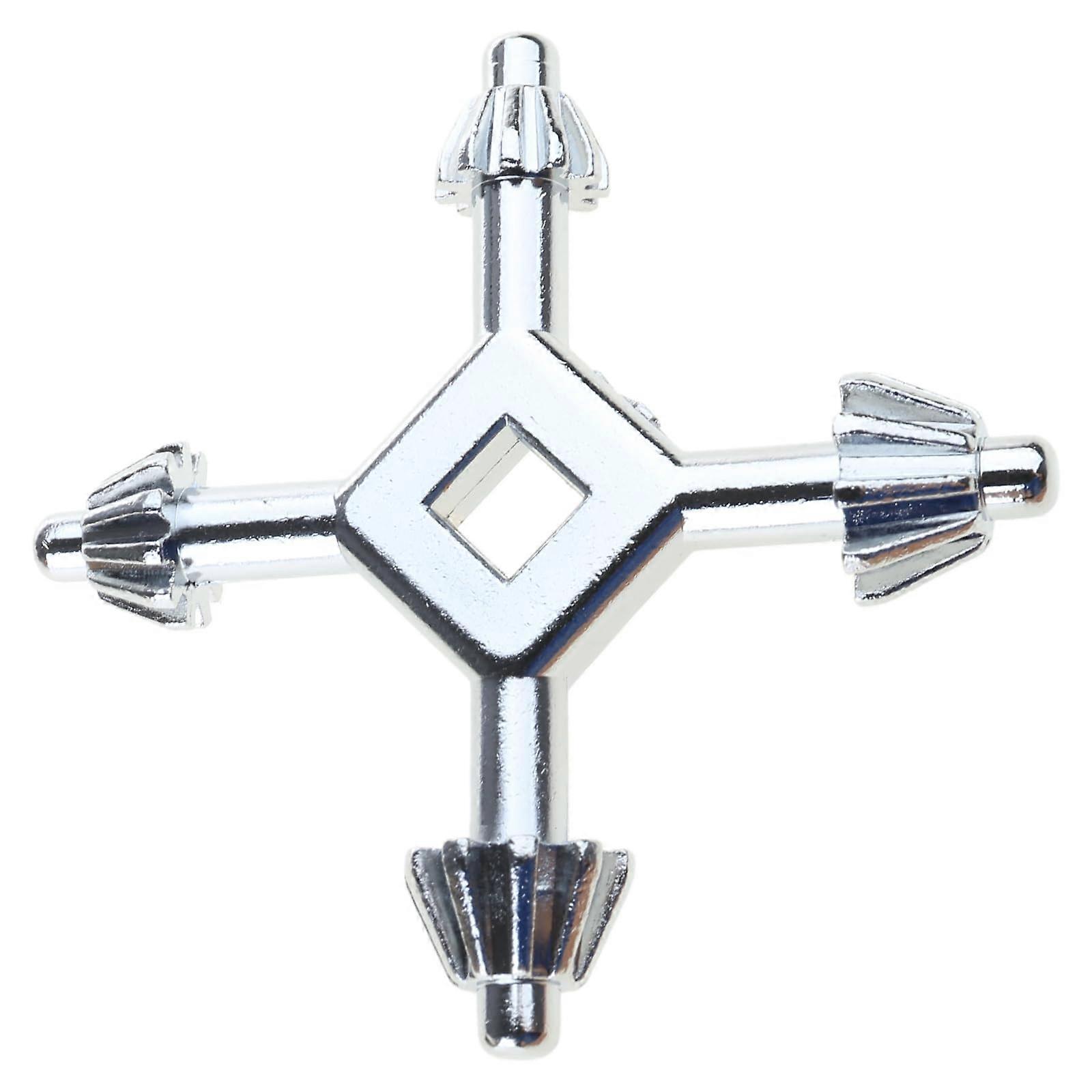 4 in 1 Drill Chuck Wrench Universal Steel Multi Head Key for Power Tools and Quick Tightening