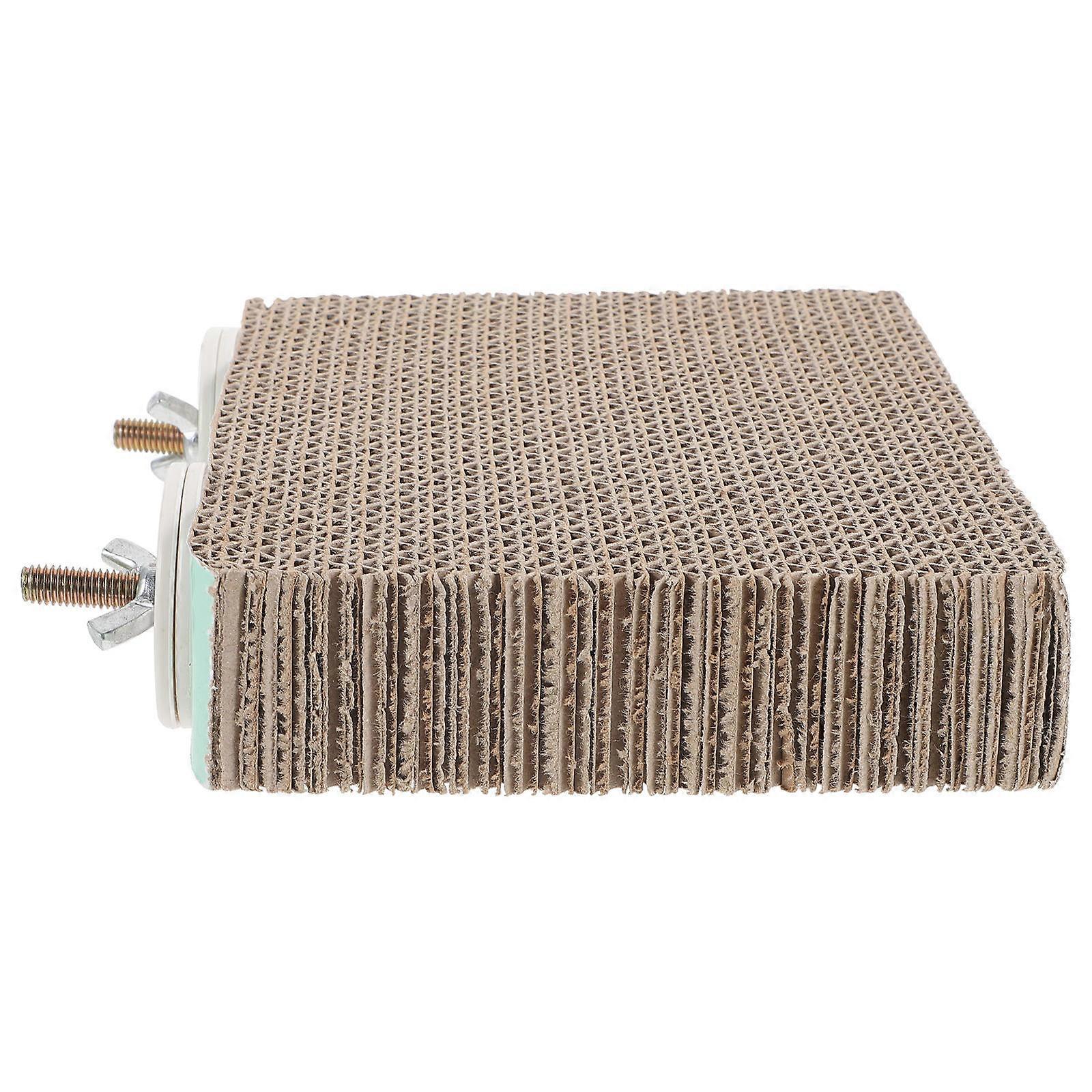 Parrot Standing Platform with Corrugated Paper for Birds 2Pcs