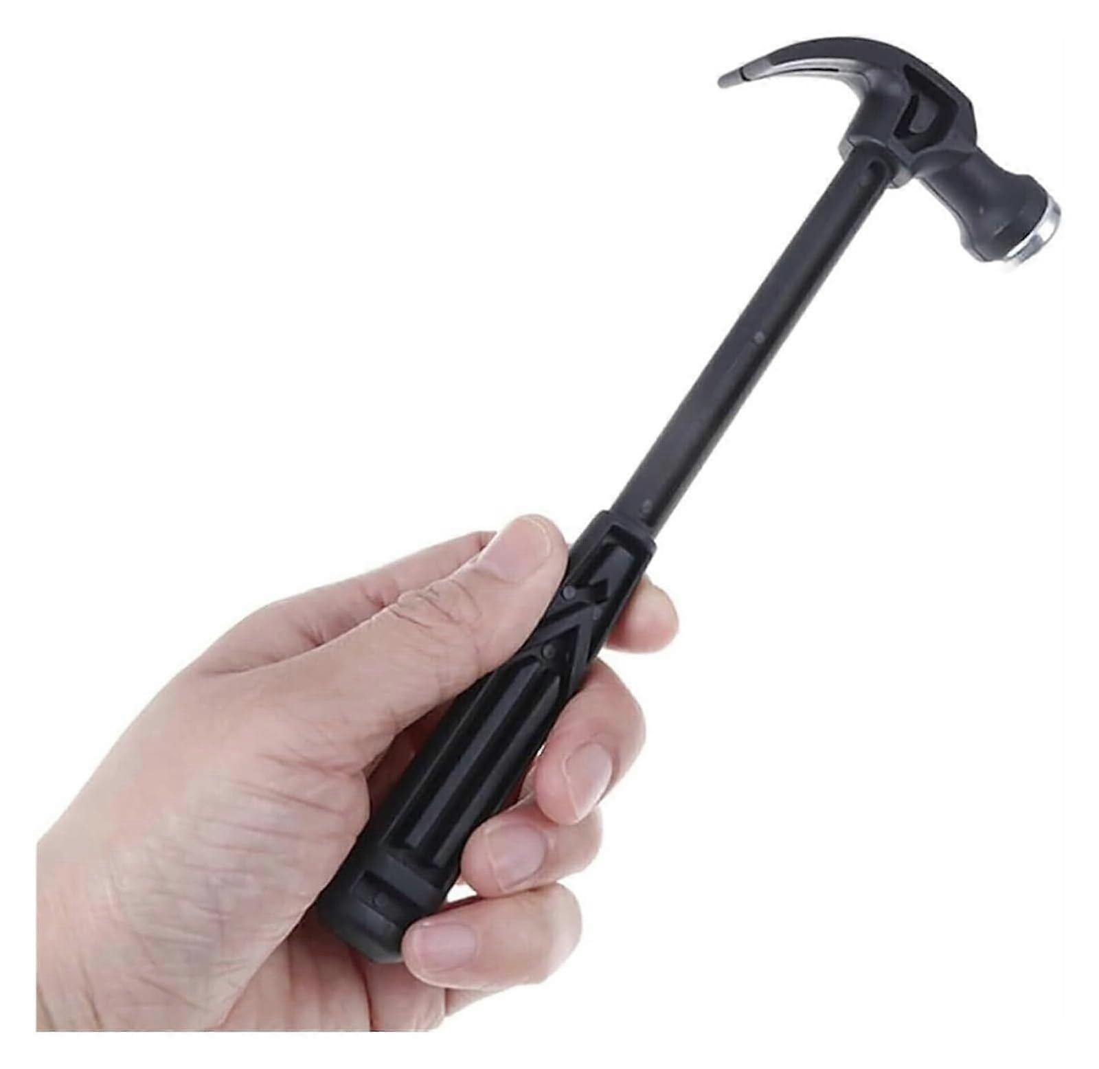 Mini Claw Hammer MultiFunction for Woodworking with Nail Punch and Emergency Escape Tool