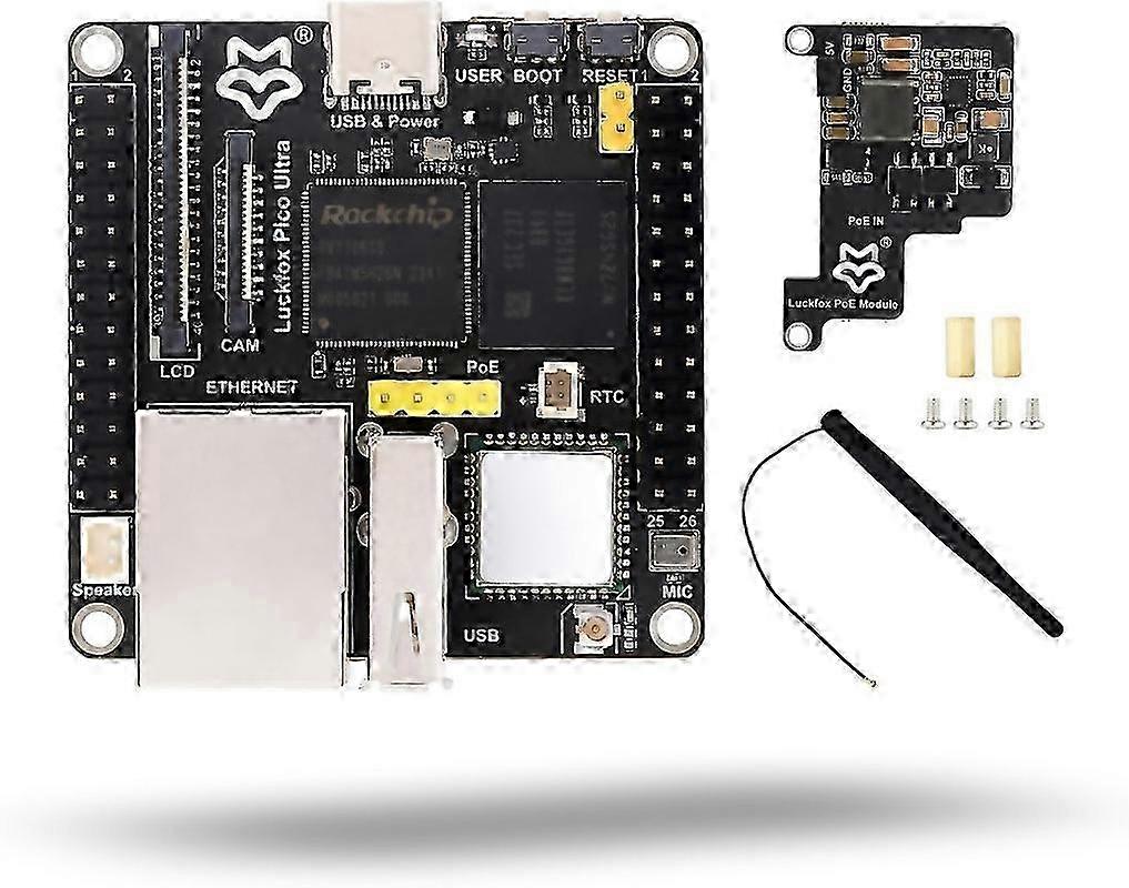 For Embedded Applicationmini Linux Development Board With Wifi Poe Module256mb Ram8gb 26s