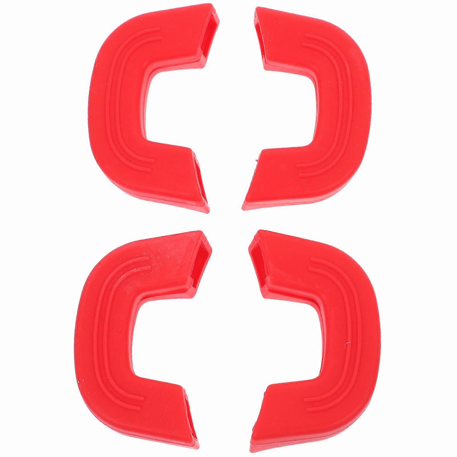 Practical Silicone Handle Protectors for Pot Handles 4Pcs Set