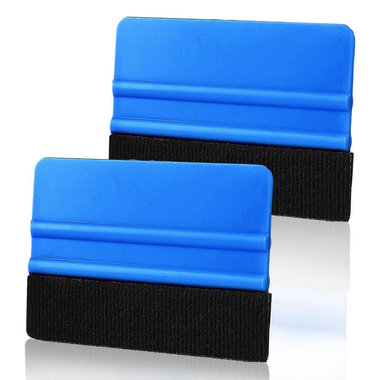 Vinyl Wrap Squeegee with Scratch Felt Edge for Car Wrap, Window Tint and Decal Application