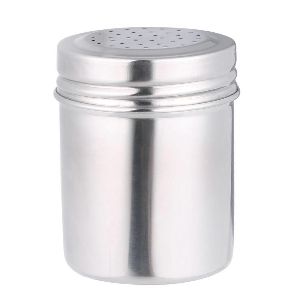 Spice Shakers Condiment Container Cooking Storage Cylindrical Design Fine Mesh 2Pcs