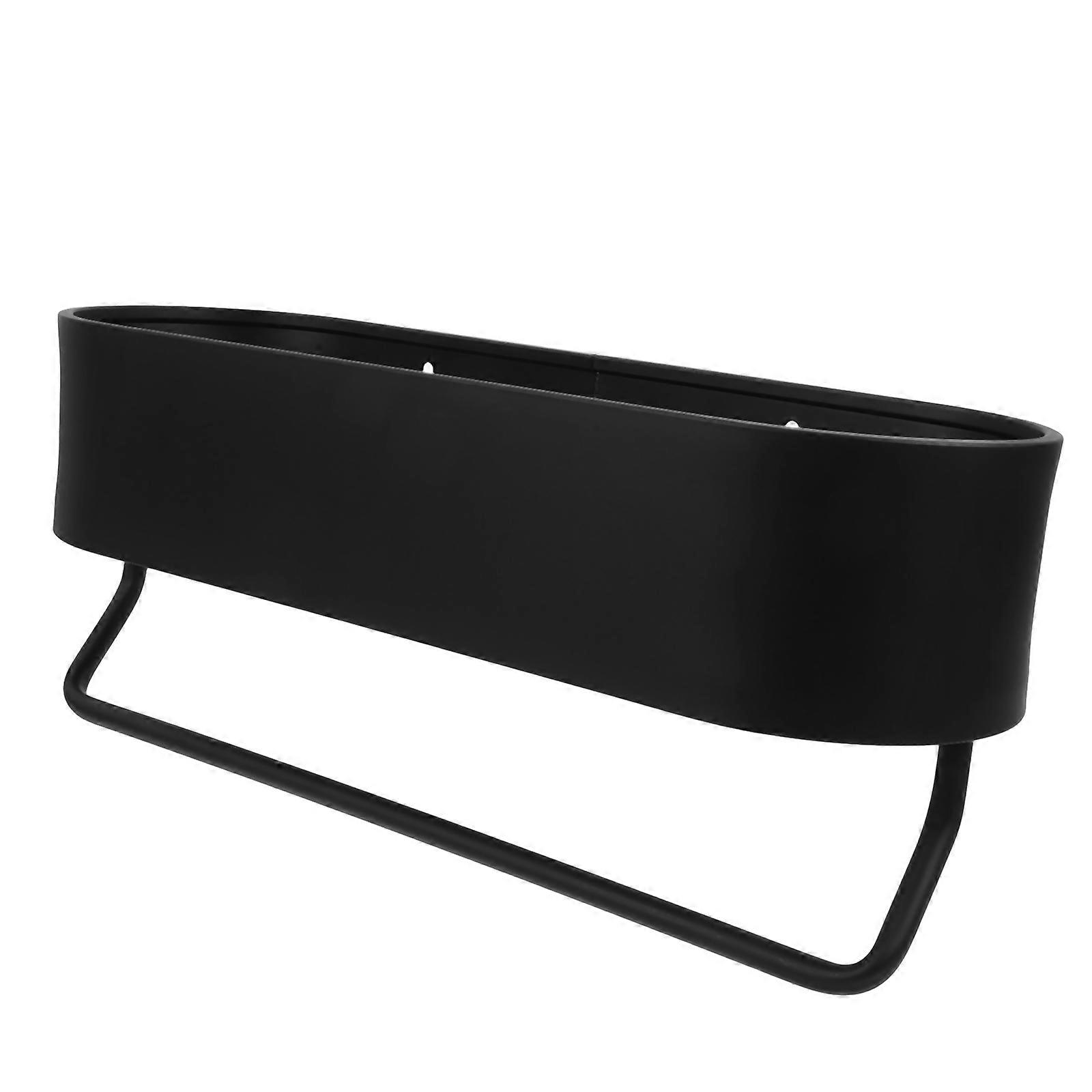 Wall Mounted Rack for Bathroom Storage 2Pcs Aluminum Tooth Cup Holder