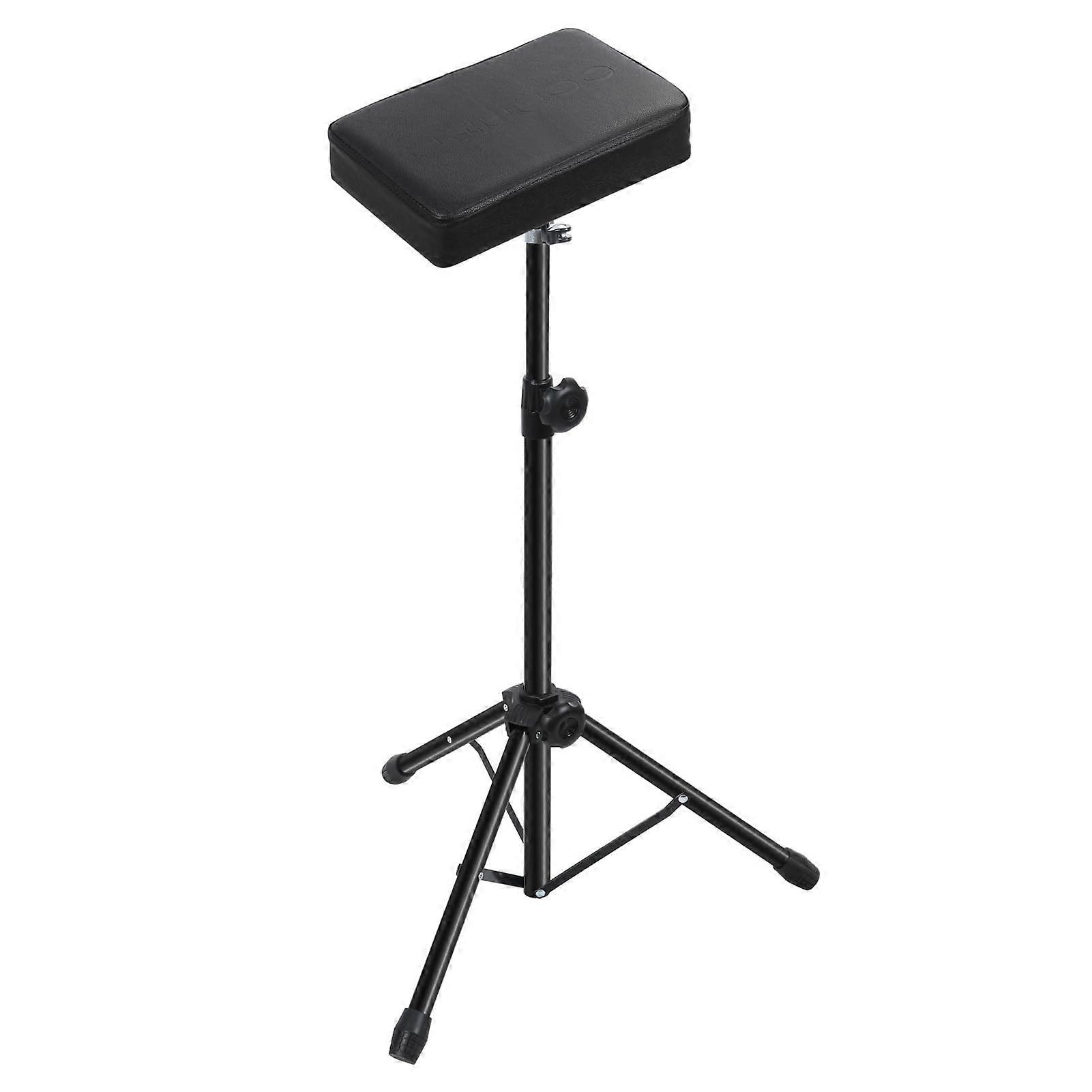 Tattoo Armrest Stand with 180° Rotating Panel, Adjustable Height and Memory Foam for Studio Use