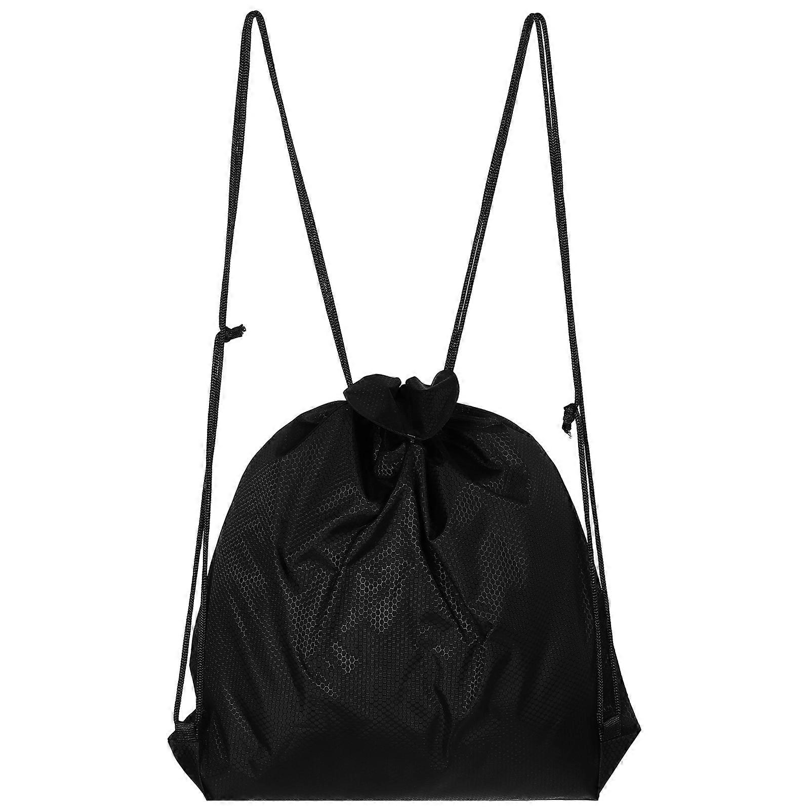 Electric Bike Storage Pouch with Drawstring Closure 2Pcs Black