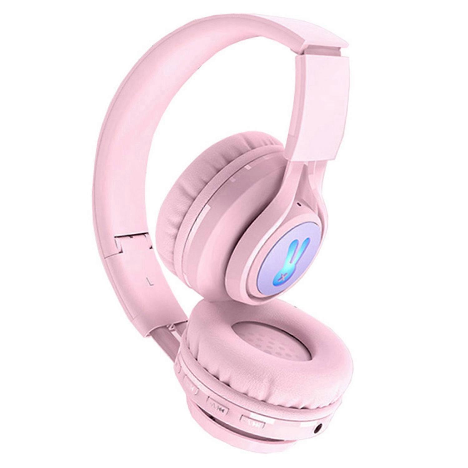 BT06+ Folding Over-ear Headset Cute Wireless Bluetooth-compatible Kid's Headphone With Microphon