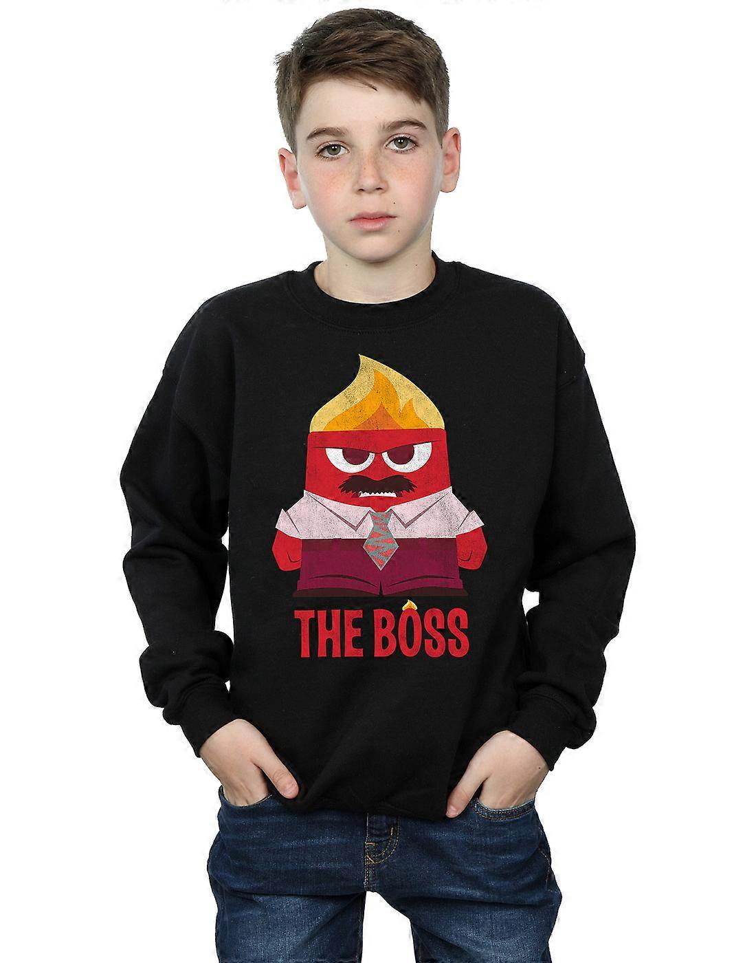 디즈니 보이즈 인사이드 아웃 앵거 더 보스 스웨트셔츠