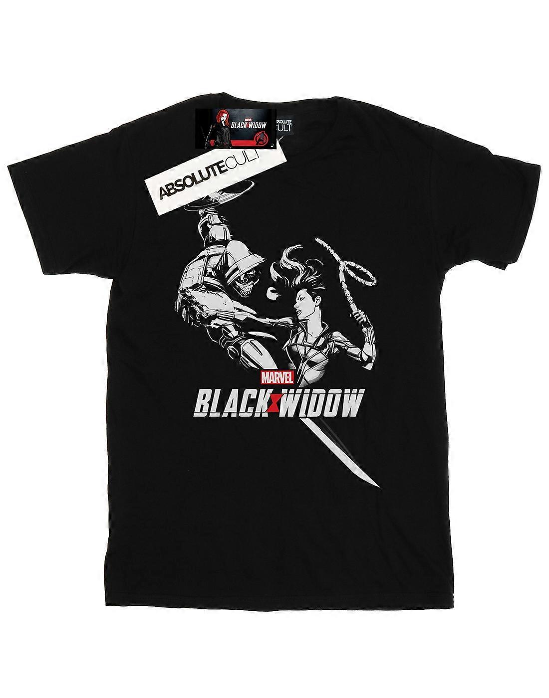 Marvel Boys Black Widow Película Taskmaster Battle Camiseta
