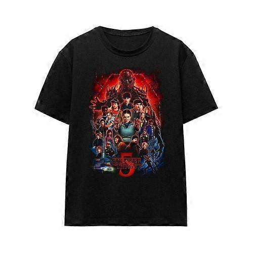 Stranger Things 5 Womens/Ladies Poster T-Shirt