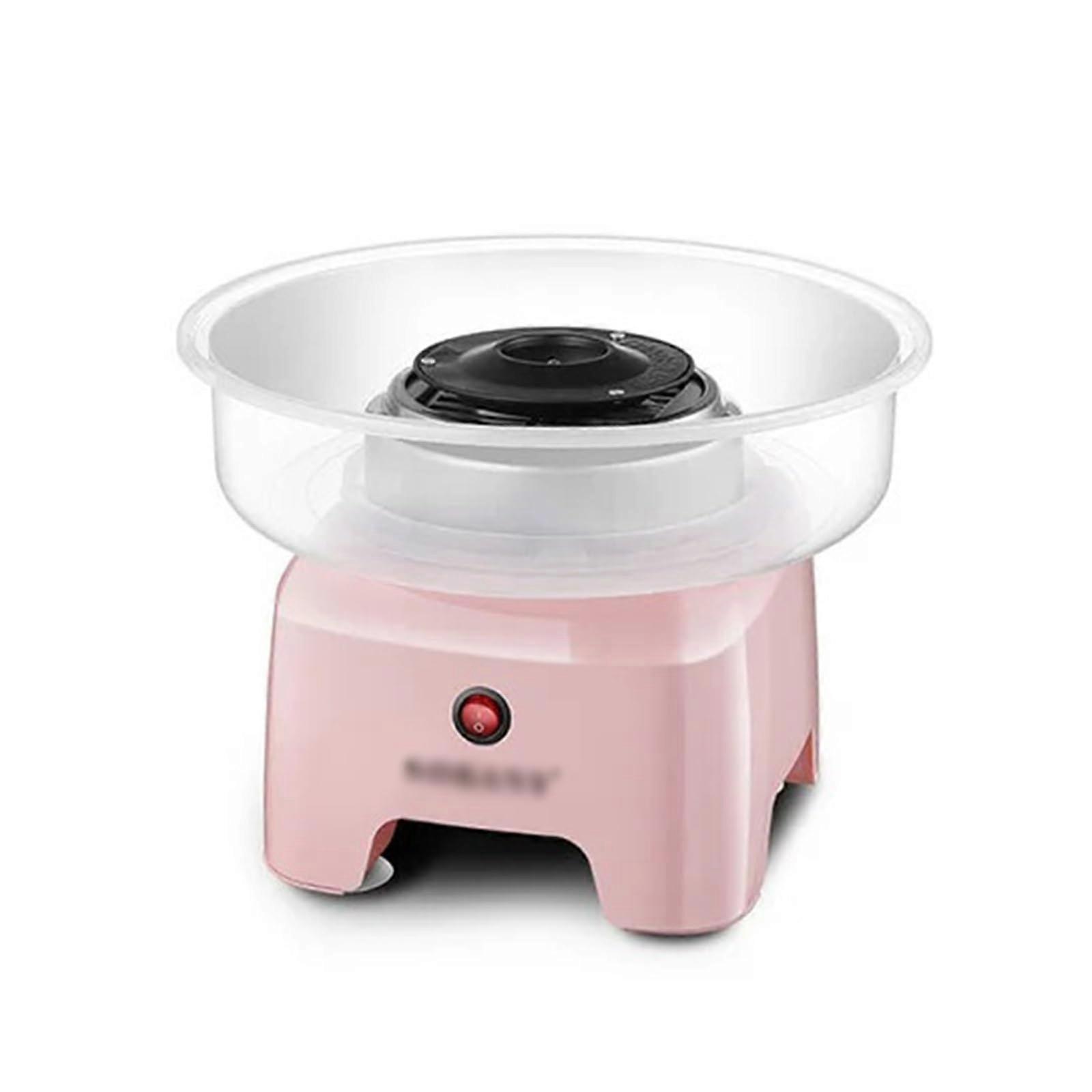 Cotton Candy Machine Retro Pink Maker for Kids Easy Operation Compact Size Home Use