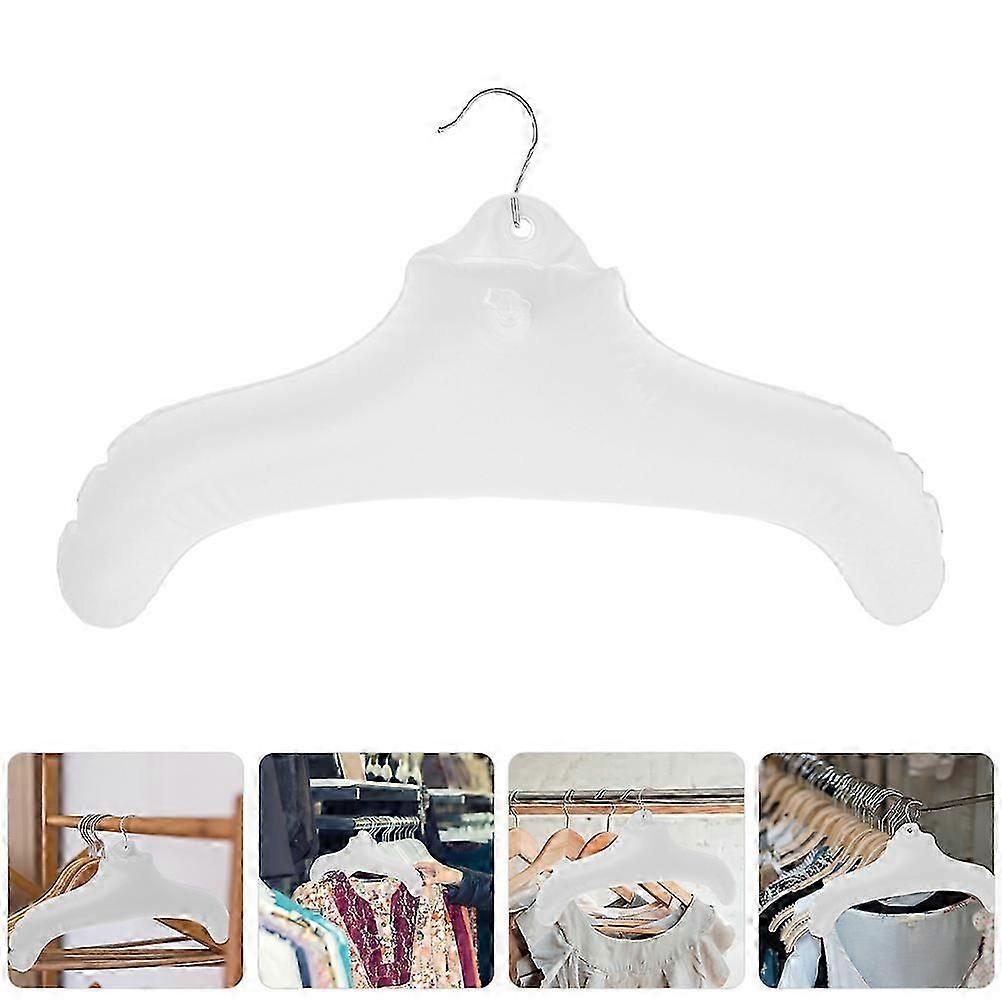 Portable Foldable Hanger PVC Inflatable Hanger for Travel Use 4Pcs Set
