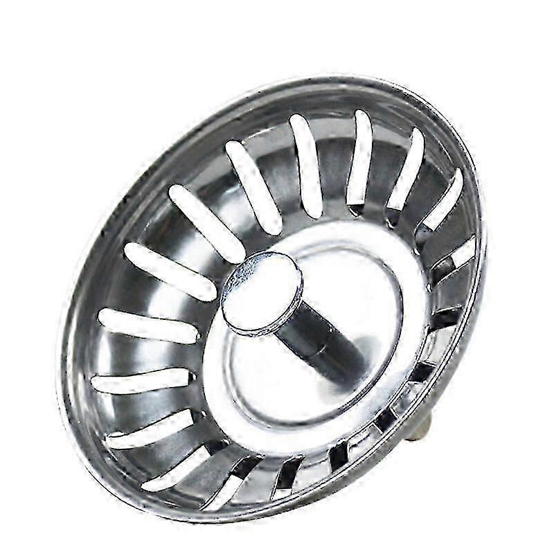 Drain, Steel Kitchen Basin Drain Sink, Top Diameter 80mm