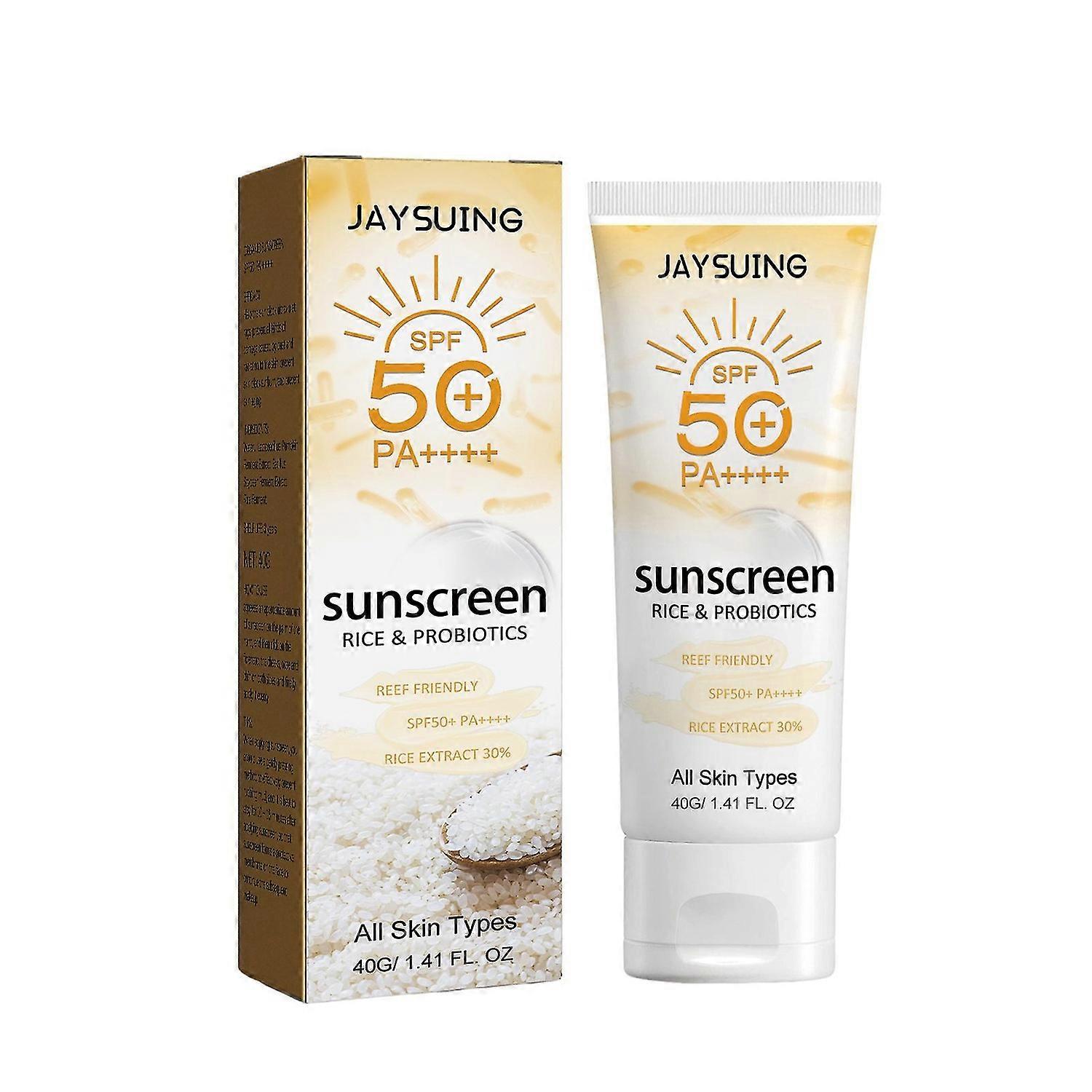 High Protection Sunscreen Cream Refreshing Isolation Sun Screen Lotion for Training