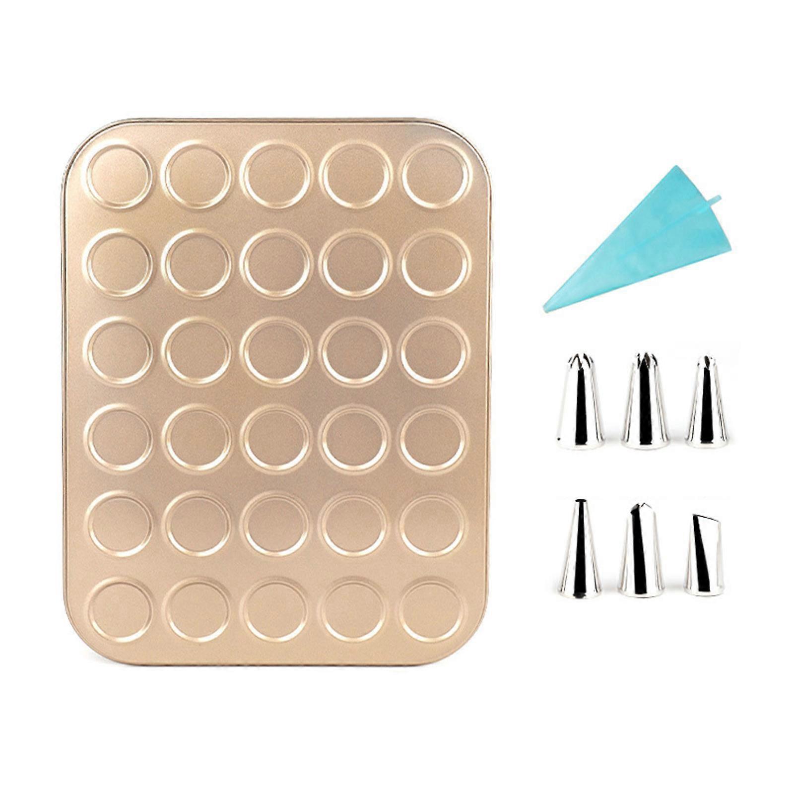 Easy Release Designs Carbon Steel Baking Pan for Cookie Practical Scratch Resistant Kitchen Dessert Bakware Multicolor