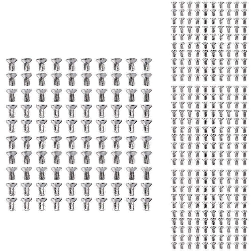 M3 x 6mm Phillips Flat Head Countersunk Bolts Machine Screws 500Pcs