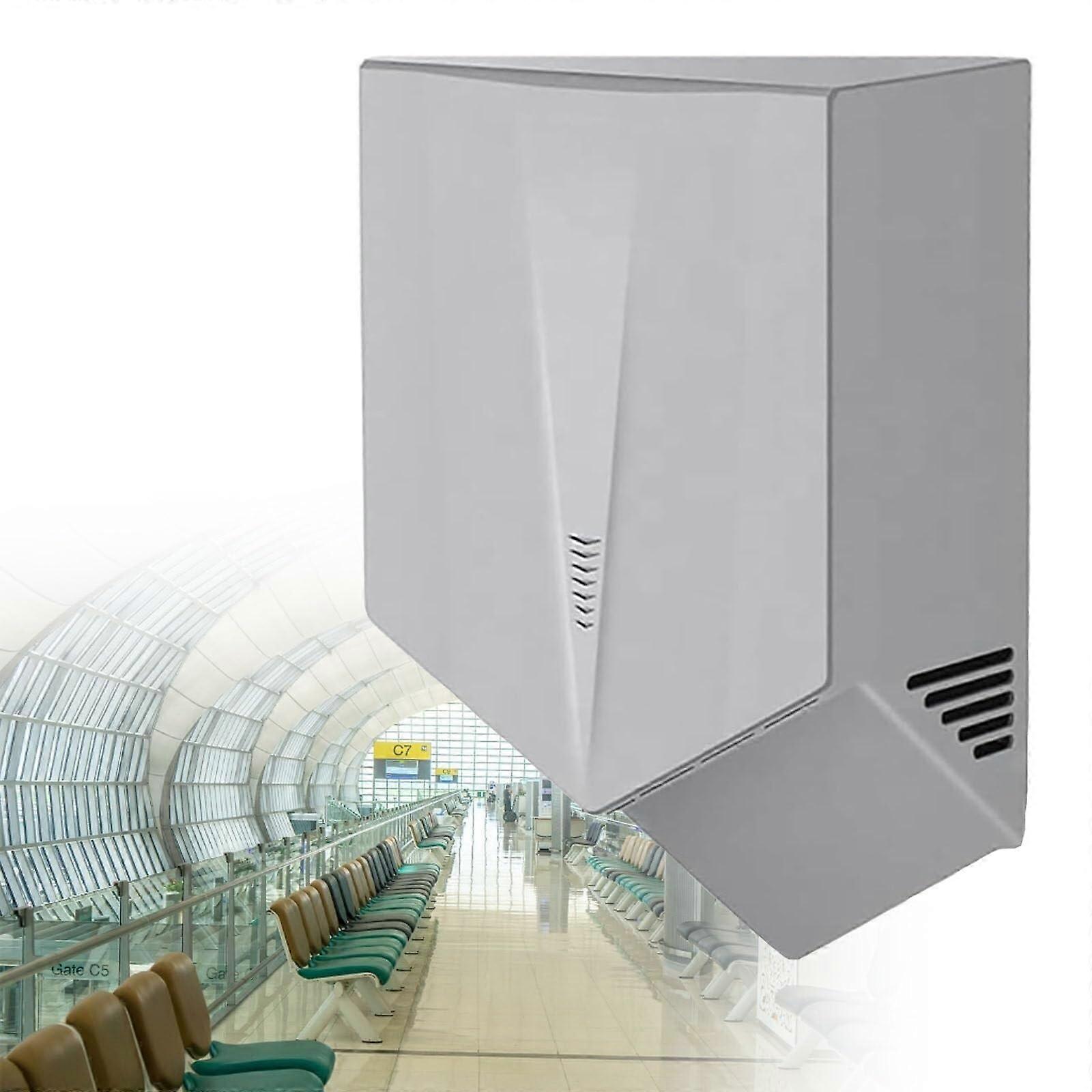 Speed Automatic Hand Dryer with Touchless Operation for Commercial Wall Mounted Bathroom Gray