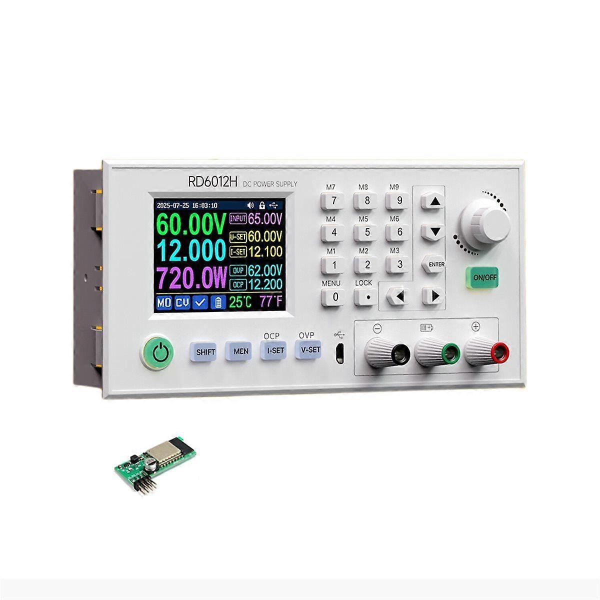 RD6012H-W DC Adjustable Steps Down Voltage Regulated Power Supply 60V 12A Step-Down Converter Elect