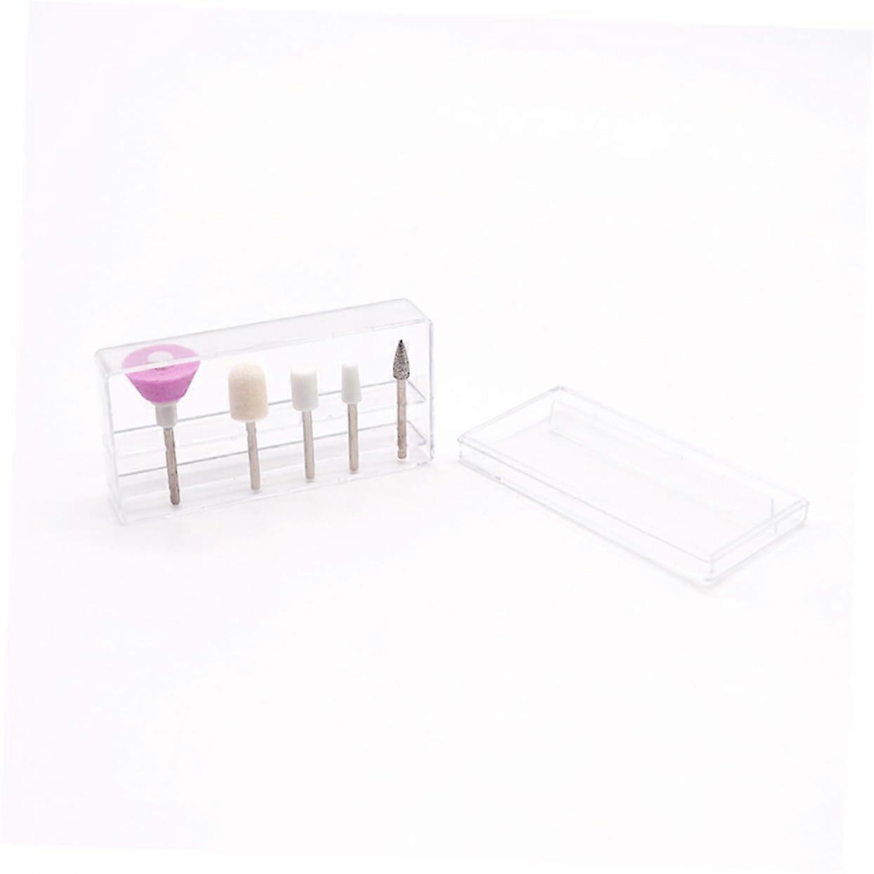 10pcs Professional Nail Drill Bits Set for MultiFunction Grinding and Polishing