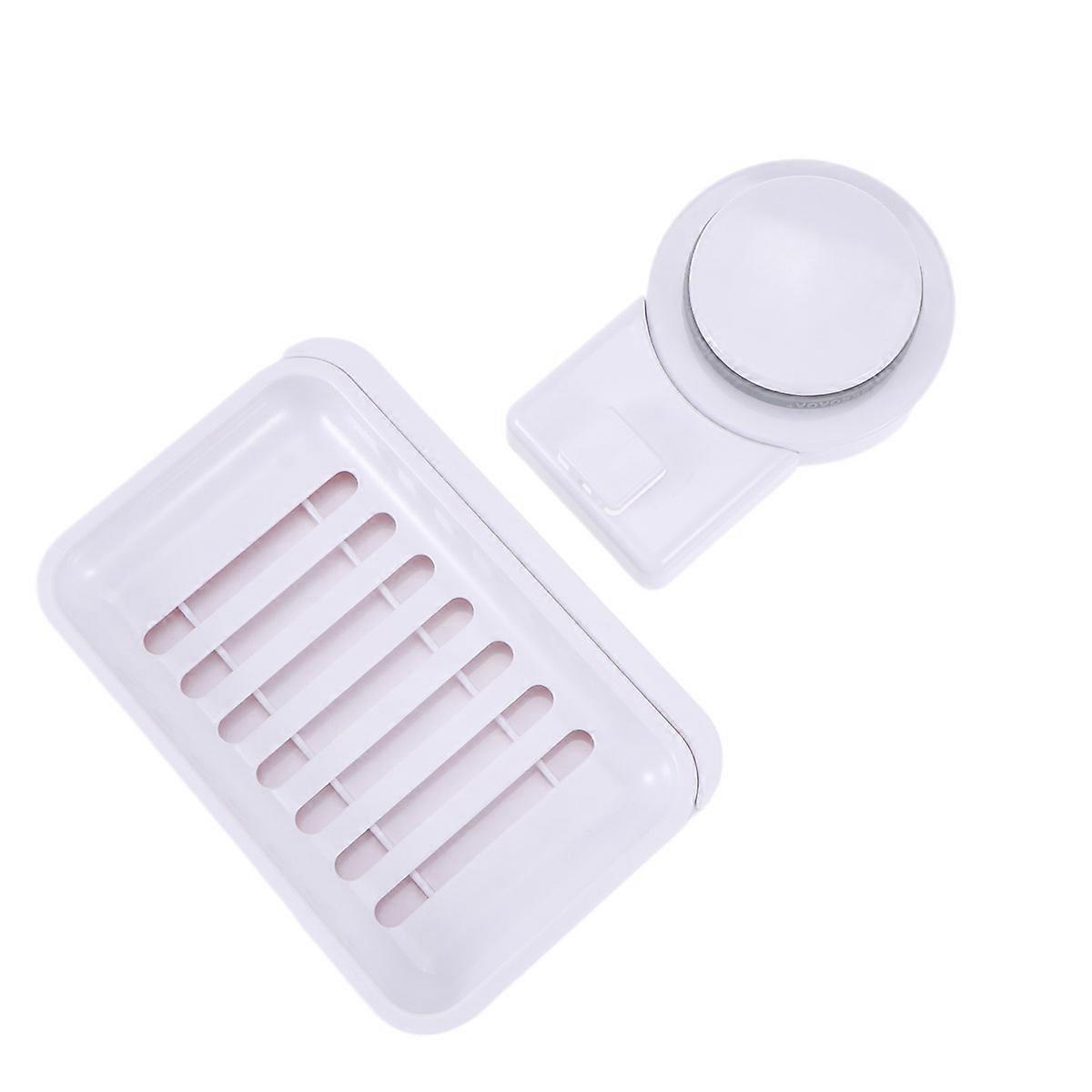 Wall Mounted Plastic Soap Saver Holder for Holding Soap Single Layer