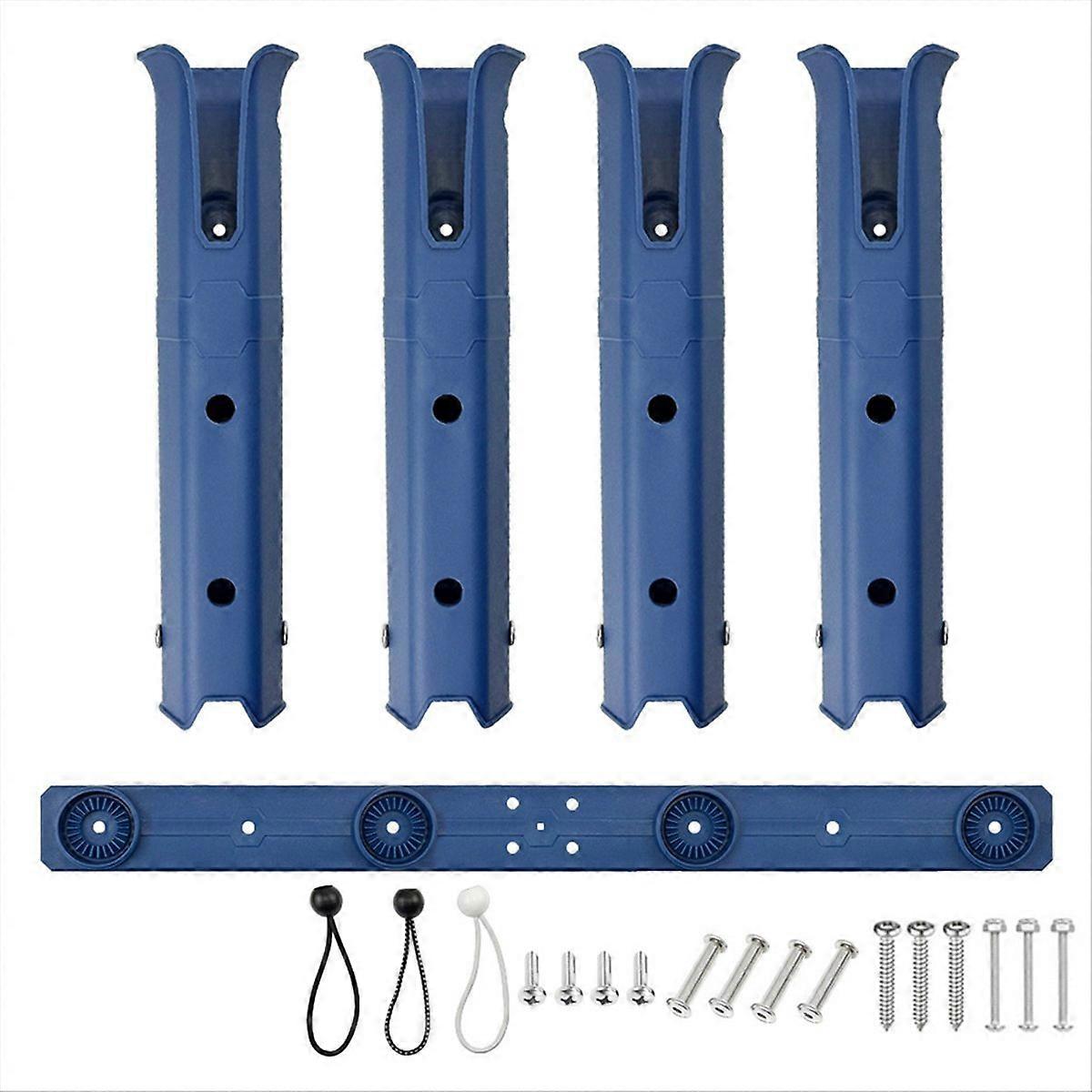 Båtspöhållare Bärbar stångrörsfäste blå