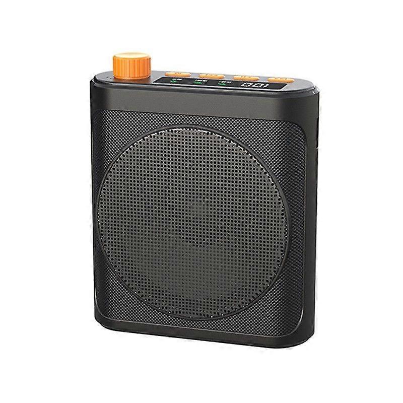Portable Wireless Amplifier with Microphone, USB, for Bluetooth 4.1, 2000mAh Battery - Black