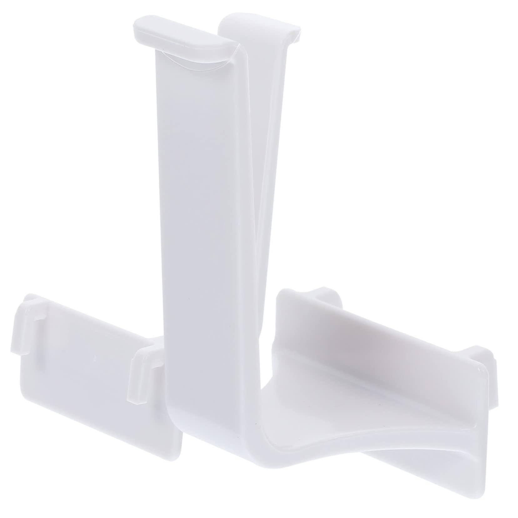 Pegboard Cup Holder Bathroom Organizer Rack Space Saving Durable 2pcs Easy Wall Mount