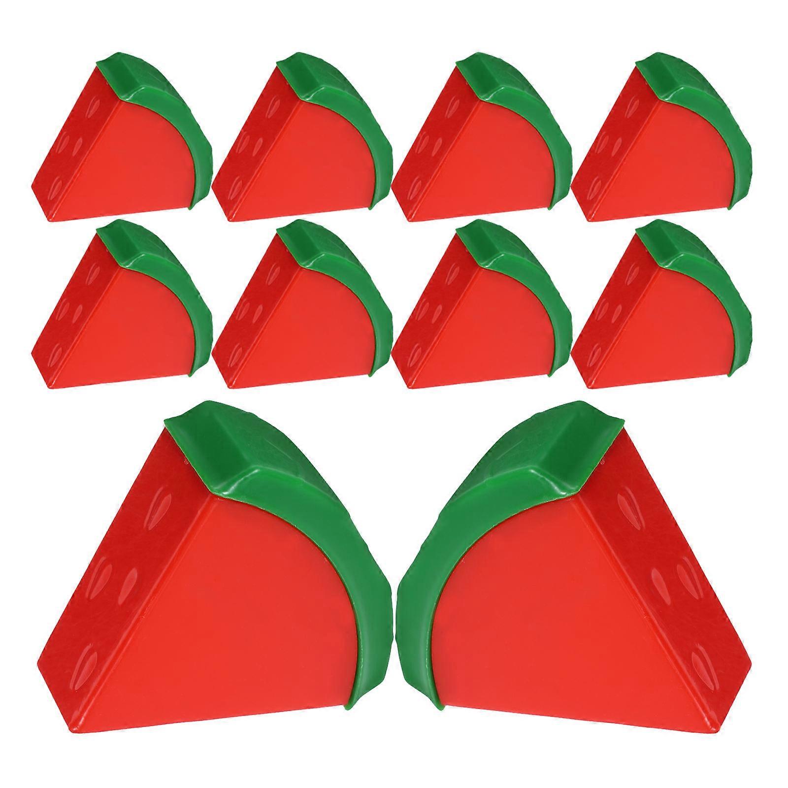 Watermelon Shaped Cases Creative Boxes for Storage 10Pcs