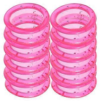 12pcs Soft Silicone Scissors Finger Ring Rubber Dog Grooming Tools for Dogs Cat Pet Grooming Kit Dog Shears for Grooming Accessory Rubber Ring