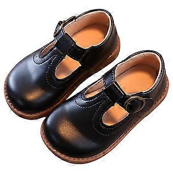 Ballerines Mary Jane pour petites filles, style princesse, noires, taille 23