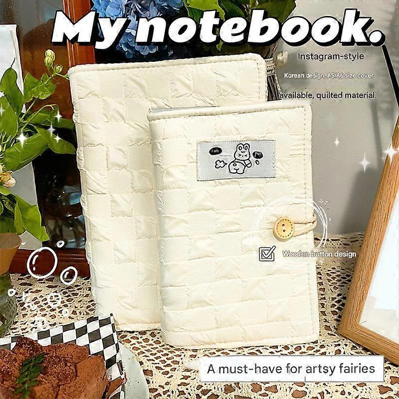A5 Wirebound Notebook Journal, Student, Cloth Cover
