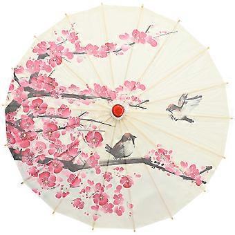 Paper Parasol Umbrella Chinese Japanese Decorative Umbrella Wedding Bridal Party Photo Prop