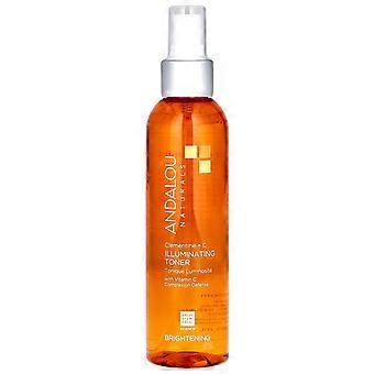 Andalou Naturals, Tónico Iluminador, Clementina + C, Iluminador, 6 fl oz (178 ml)