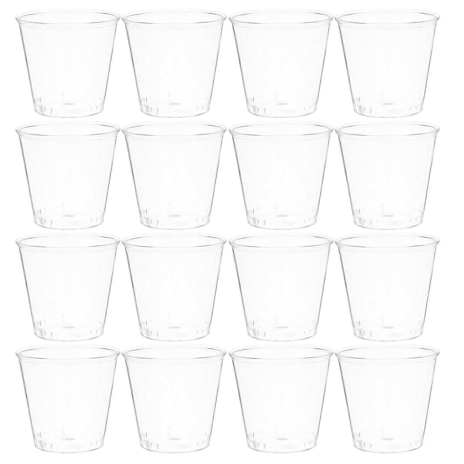 Transparente Schnapsgläser, Party-Schnapsgläser, 100 Stück