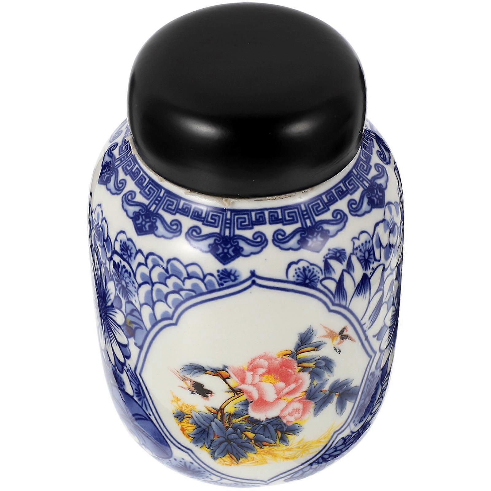 Tea Jar Ceramic Container for Storage Multi-Use Jar