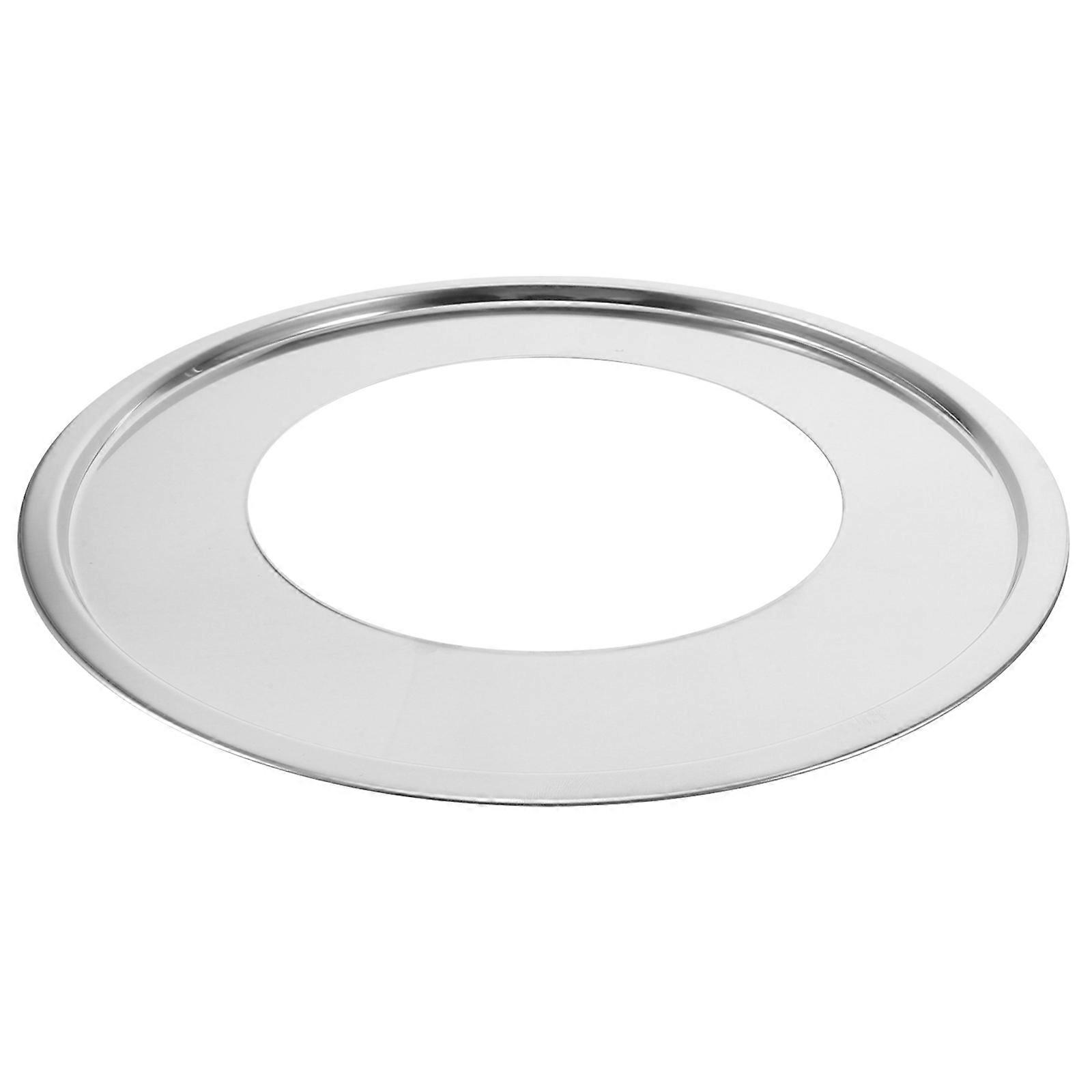 Silver Stainless Steel Steamer Rack for Multi-Layer Steaming Use