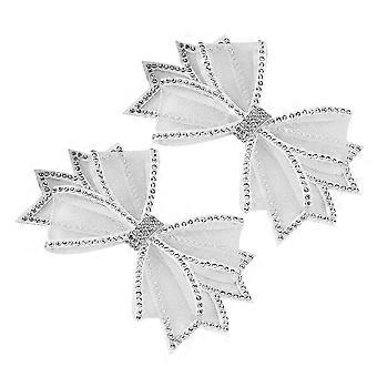 1 paar strik schoenen charmes schoen decoraties strass bruiloft DIY schoen charmes
