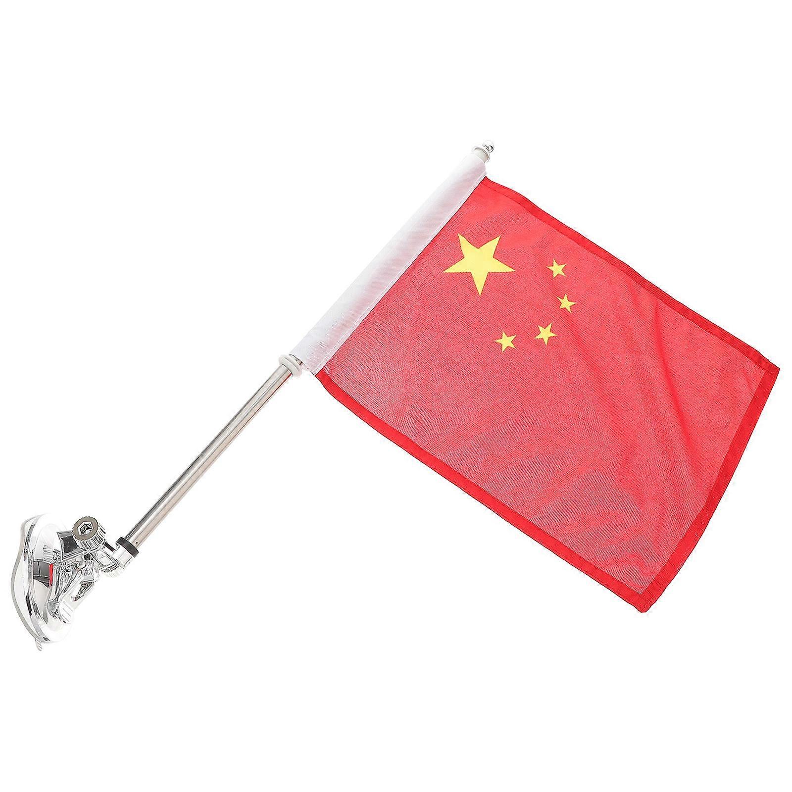 Practical Sucker Flag Pole Brackets Universal Delicate Suction Flagpole Base