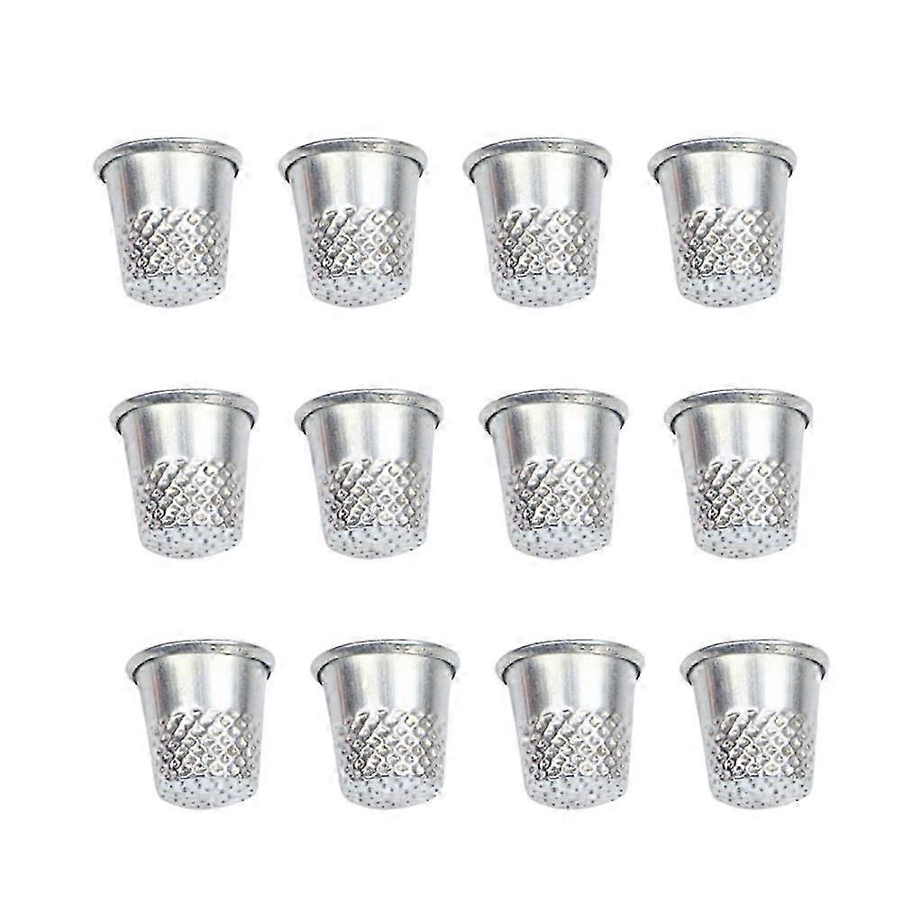 Sewing Essentials Metal Thimble Push Needle Easily Hand-Working Tool 30Pcs