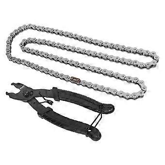 Chaîne de vélo 415H 110L avec disjoncteur, kit de chaîne à maillons motorisés pour moto tout-terrain, pit bike, moto, VTT, tondeuse
