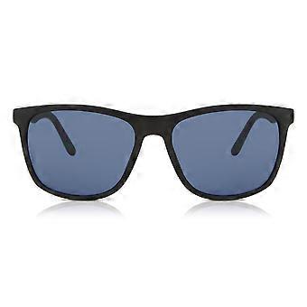 Calvin Klein CK20520S 001 Vollrand-Sonnenbrille, matt schwarz, rechteckig, Damen, UV3 Original