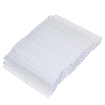 200Pcs Nail Tool Display Board for Nail Use Transparent Display Stand
