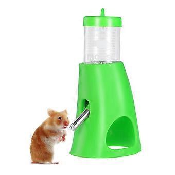 Hamster Water Bottle Feeder 2Pcs Small Animal Hideout Drinking Bottle