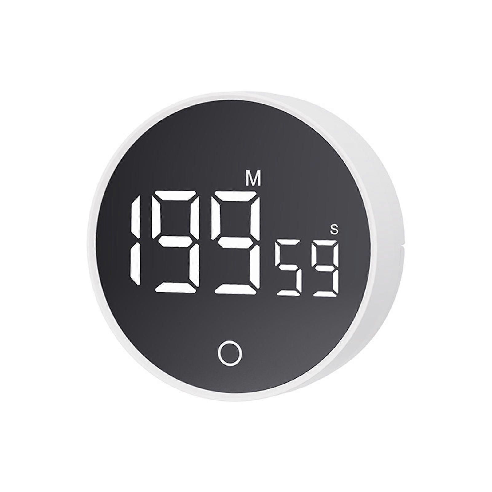 Magnetic Kitchen Timer Large LED Display Countdown Countup Timer for Cooking Baking Teaching Volume Adjustable Easy Read Timer
